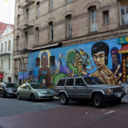 Mural in China Town San Francisco